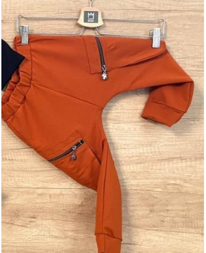 Spodnie bojówki v2 MIMI pomarańczowe