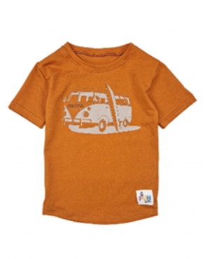 Koszulka car FUN KIDS pomarańczowy