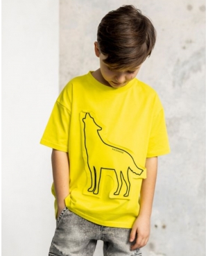 Koszulka WOLF MashMnie limonka