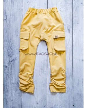 Spodnie MIMI bojówki żółte